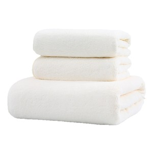 Toallas de baño de lana coralina para mascotas, 35x75cm, 70x140cm, de secado rápido para limpieza de mascotas - Product Image 3