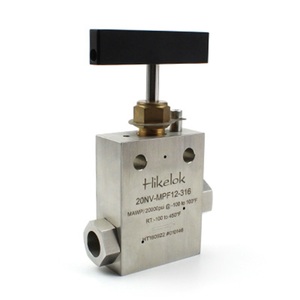 Vanne à aiguille droite angulaire <span class=keywords><strong>en</strong></span> acier inoxydable 316 pour <span class=keywords><strong>autoclave</strong></span> HiP Butech, type ultra-haute pression 20 000 psi, diamètres extérieurs 1/4'', 3/8'', 9/16'' - Product Image 4
