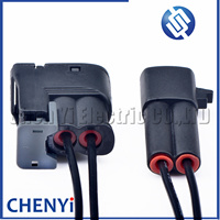 2 Pin mobil konektor injektor kawat Harness plug 90980-11246 7283-8226-30 untuk matriks Lexus Hyundai Mazda 2JZ-GE SC300 RX7