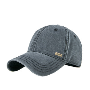 Unisex Denim <b>Baseball</b> <b>Cap</b> Cotton Breathable Sun Protection Hat For Outdoor Sports And Daily Wear - Product Image 1