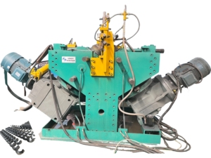 เครื่องผลิตเกลียวต่อเนื่อง รุ่น Auger Flight Making Machine Spiral Machine 220V/380V รับประกัน 1 ปี - Product Image 2