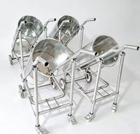 Fabrication de chariots métalliques en acier inoxydable