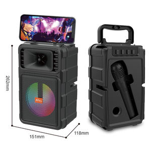 ลำโพงบลูทูธพกพาขนาดเล็ก ZQS14107 พร้อมไมโครโฟนในตัว เครื่องคาราโอเกะแบบพกพาสำหรับใช้งานกลางแจ้ง - Product Image 4