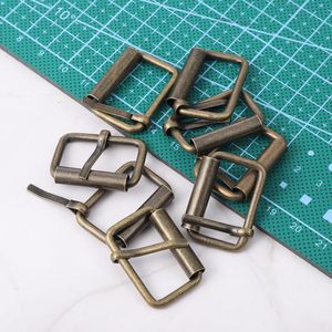 Hebillas de cinturón de pulgada para hombre, de latón, de metal, de un solo gancho, de rodillo, resistentes, de repuesto para cinturones de mujer - Product Image 3