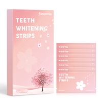 Bande de blanchiment des dents de fleur de cerisier papa Oem avec Logo personnalisé