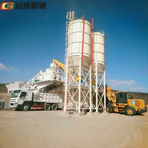<span class=keywords><strong>Planta</strong></span> Mezcladora de Concreto Móvil Montada en Remolque, 75m³/h, <span class=keywords><strong>Planta</strong></span> de Concreto Húmedo Portátil para Proyectos de Ingeniería - Product Image 1