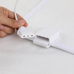Couverture chauffante électrique pour lit de massage spa avec 8 minuteries et 6 réglages de chaleur Couverture de thérapie portable tricotée pliée - Product Image 4