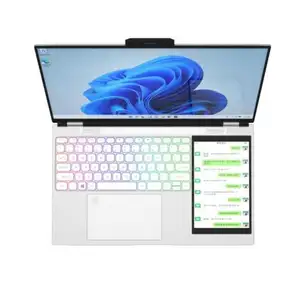 All'ingrosso sottile portatile 15.6 + 7 pollici Touch Screen Celeron N95 Computer portatile Quad Core Win 10 Win 11 Laptop per ufficio commerciale