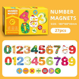 Juego de Juguetes Educativos Magnéticos con Letras y Números, Alfabeto ABC de <span class=keywords><strong>Animales</strong></span> Adorables, Rompecabezas para Refrigerador y <span class=keywords><strong>Pizarra</strong></span>, Coloridos, para Aprender a Deletrear - Product Image 1