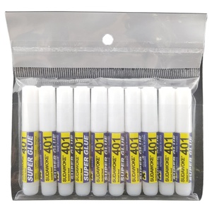 Pegamento súper fuerte 2g 401 de alta calidad, viscosidad instantánea y baja albucidad, adhesivo universal de secado rápido, se acepta OEM. - Product Image 1