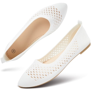Customized Ladies Hollow Out <b>Flats</b> Breathable Soft Mesh Summer <b>Flat</b> Shoes for Women Wholesale - Product Image 3