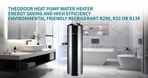Bomba de Calor Inverter Gris Mate Resistente a los Rayos UV, Dos Opciones de Capacidad, Equipo de Calefacción Doméstica para Climas Fríos - Product Image 6