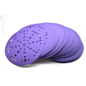 Disque abrasif multi-trous DDMS de haute qualité 150 mm, papier abrasif, OEM 40-600 #   Grit pour <span class=keywords><strong>carrosserie</strong></span> automobile - Product Image 3
