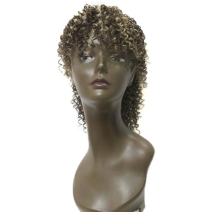 Novità: Coda di Cavallo Sintetica <span class=keywords><strong>Afro</strong></span> Ricci Crespi con Frangia, Effetto Puff e Ricci Profondi, Colori Personalizzabili, con Coulisse - Product Image 2