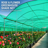 Rozenplantkas schaduwnet HDPE geweven UV-bescherming weerbestendig landbouwschaduwdoek voor bloementuinen