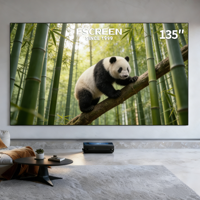 Écran de projection Fscreen Aura Series 135 Fresnel ALR pour projecteur laser UST, écran pliable à cadre fixe 16:9