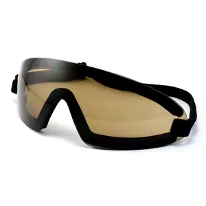 نظارات السلامة شريط مرن المتاحة حماية للأشعة فوق البنفسجية في الهواء الطلق في الأماكن المغلقة Worksafety ANSI Z87.1 نظارات