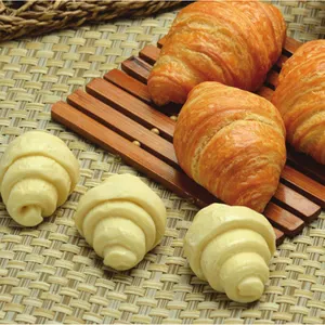 Línea de producción de Croissant, equipo de máquina de panadería automática