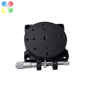 C&K 소형 구조 F-JCR 40mm 회전 수동 스테이지, 기타 테스트 장비용 이동식 수동 로터리 스테이지 플랫폼 - Product Image 5