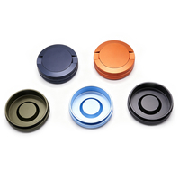 Ouvre-bouteille personnalisé usiné CNC, couvercle de conteneur à snuff en aluminium sur mesure