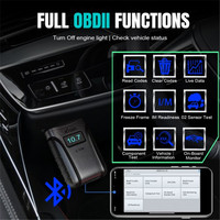 Escáner de Diagnóstico para Automóviles XTOOL A30M OBDII, Lector de Códigos de Control Bidireccional, 21 Funciones de Servicio Especiales, Actualización Gratuita de por Vida