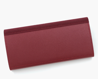 Dompet Wanita Panjang Grosir Populer, Dompet Gesper Kulit PU, Tempat Kartu Bentuk V, Dompet Koin Korea, Carteras Para Mujer