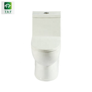 Top vente fabricant d'usine <span class=keywords><strong>bouton</strong></span> <span class=keywords><strong>poussoir</strong></span> personnalisé moderne en céramique chasse d'eau bol de toilette monté au sol une pièce <span class=keywords><strong>Wc</strong></span> toilette - Product Image 3