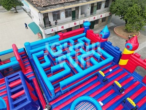 Joyful Fun Design Château <span class=keywords><strong>gonflable</strong></span> commercial Parc d'attractions <span class=keywords><strong>gonflable</strong></span> Parc de trampoline Parc <span class=keywords><strong>gonflable</strong></span> - Product Image 4
