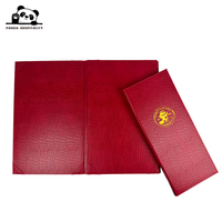 Couverture de menu en cuir de luxe à motif crocodile personnalisée, porte-menu haut de gamme pour restaurant, hôtel, bar, club