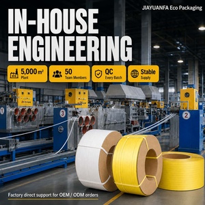 High Tensile Strength PP Strapping Band Polypropylene Plastic Packing Belt for Carton <strong>Pallet</strong> Packaging - Product Image 4