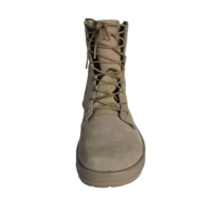 PUPU botte de randonnée en plein air fermeture éclair Style cuir tissu formation anti-dérapant fonctions couleur sable pour hommes