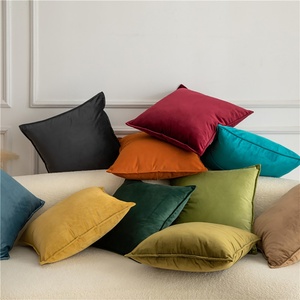 Custom Size Velvet Knitted <b>Throw</b> Pillowcase for Hotel & Home Use All Seasons Linen Pillowcase Set with Zip - Product Image 2
