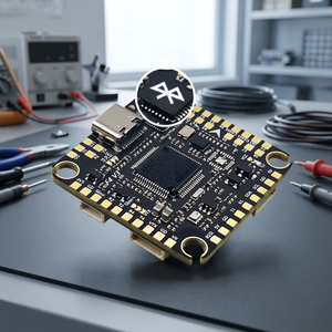 ชุดควบคุมการบิน F405 V3 FC Metal FPV 3-8S 4in1 BLHELI_S ESC พร้อมพอร์ตจ่ายไฟ 5V 3A 12V 2.5A สำหรับโดรน - Product Image 1