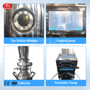 เครื่องอบแห้งแบบพ่นฝอยความเร็วสูง 10 ลิตร สำหรับผงมะเขือเทศ ราคาเครื่องพ่นฝอยแบบแรงเหวี่ยงสำหรับทำนมผง - Product Image 4