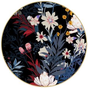 Набор высококачественных черных тарелок из экологически чистой керамической косточки - Product Image 3