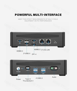 13th Gen Mini PC Gamer <span class=keywords><strong>Intel</strong></span> Core i9 13900H i7 13700H i5 1340P Thunderbolt4 eGPU 2*2,5G LAN Game Desktop Computer AX200 Wifi6 - Product Image 5
