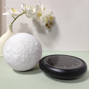 HCNT Speaker Night <b>Light</b> Magnetic Levitating Moon Lamp 16 Colors Gradient Base 3 Colors Touch Control 360° Rotation - Product Image 5