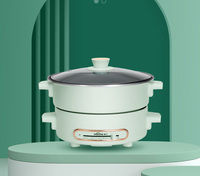 Marmite électrique polyvalente de haute qualité 5L avec pot intérieur antiadhésif en aluminium pour appareils de cuisine
