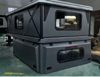 Module de camping pour pick-up, type tente, spacieux pour 2 personnes, avec espace de vie étendu