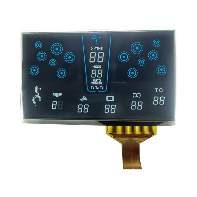 FG VA Segment Character LCD Display Module for Car Graphic Displays Jilin Origin
