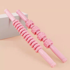 Venta al por mayor de masaje personalizado palo flexible forma de engranaje músculo pierna músculo rodillo - Product Image 1