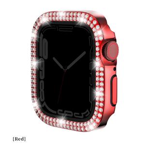 Nieuwe Dubbele Rij Anti-Gluren Beschermhoes Pvc Horloge Case Iwatch 9/8 Pc + Gehard Film Ademend Charme Design 12 Kleuren - Product Image 6