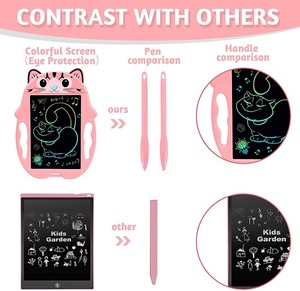Tablette d'écriture LCD pour enfants, jouet très vendu, avec 2 stylos et écran de coloriage, blocs de dessin à encre électronique - Product Image 2