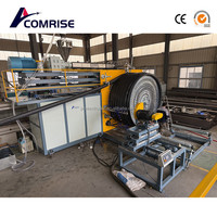 Lignes de production d'extrusion de tuyaux Weholite à double paroi profilée creuse, à enroulement spiralé, de grand diamètre 3m 4m