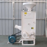 Machine à décortiquer le riz entièrement automatique de haute qualité avec moteur diesel intégré pour le blanchiment du riz
