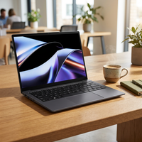 Nuovo Laptop Intel 100U 14" FHD IPS Windows 11 Pro Notebook per Studenti con Fotocamera Tastiera Inglese 8GB RAM 256GB SSD per NeoBook
