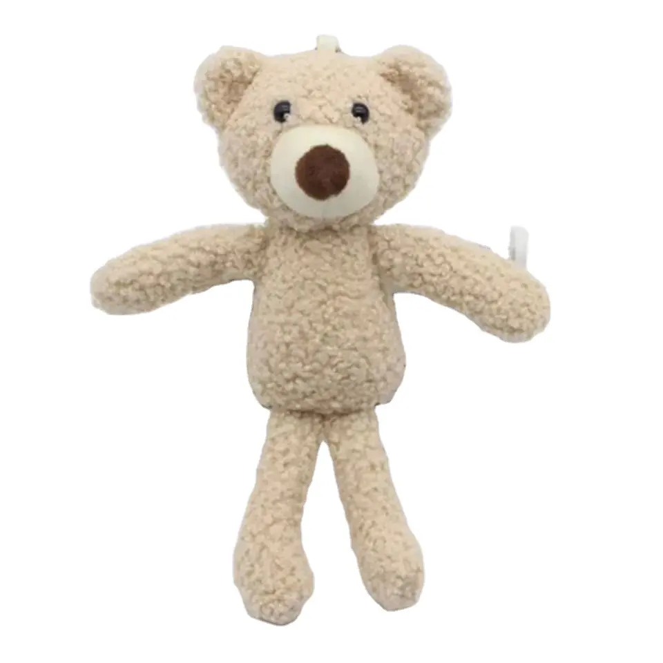 20cm Bear Key Chain Custom Toy Plush Mascot Teddy Bear Stuffed Animal Toy