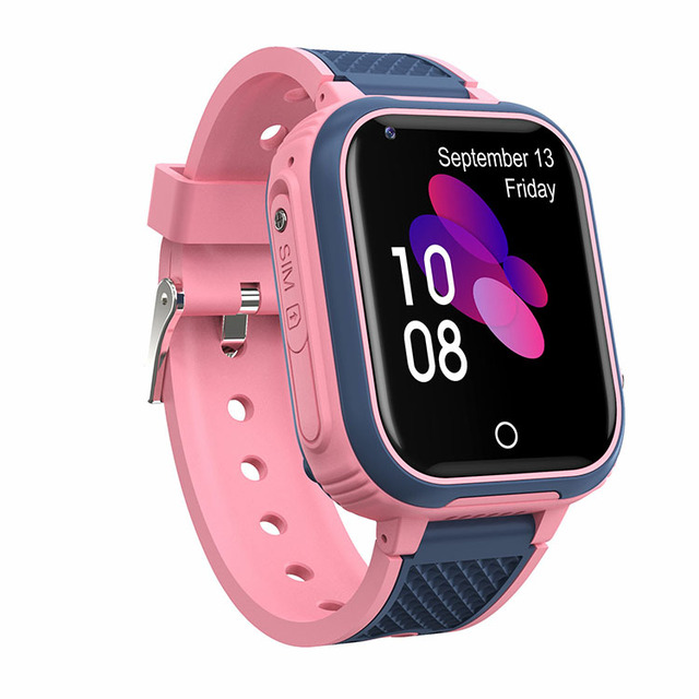 4G GPS Kids Smart Watch IP67 Waterproof Square IPS Video Call SOS Anti-lost Touch Screen Boys Girls Outdoor Location Tracker