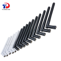 Antena Externa Lora 433Mhz 868Mhz 915Mhz Omni 110mm Doble Banda 2.4G 5G 5.8G de Goma para Wifi