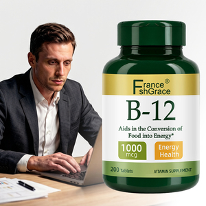 Suplemento Nutracéutico de Vitamina B12 Shecome, Favorece el Metabolismo Energético, 1000 Mcg, 200 Tabletas de Vitamina B12 - Product Image 1